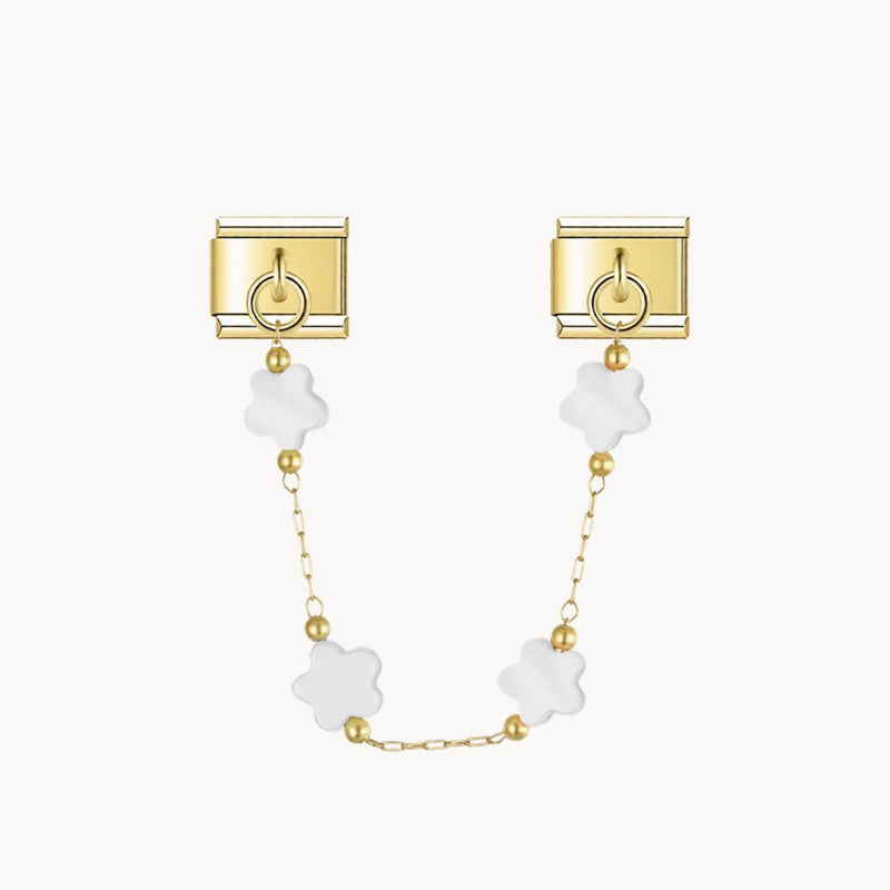 Double charm with white stars